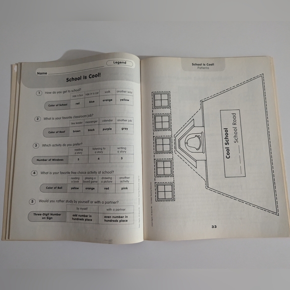 "Great Glyphs: All About Me" Book, Teaching Resource for Grades 1-3 - Picture 4 of 5